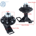 Set of 2 Bolt-on Spindle Kits for Shipping Container Wheels