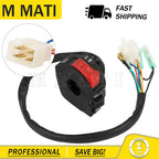 Left Handlebar Kill Stop Switch 4110063 for Polaris Big Trail Boss Scrambler 250 (1990–1999)