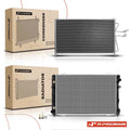 2X Aluminum Radiator & AC Condenser Cooling Kit for Ford Escape (2001–2004)