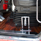11 Inch Train Horn Stand Heavy Duty Interior Floor Mount for Chrome Hooper (—)