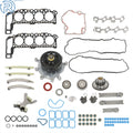 Head Gasket Set with Timing Chain Kit and Water Pump for Dodge Ram 1500 (2002–2004)