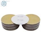 Set of 100 Hook and Loop Sanding Discs 5" 120 Grit