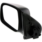 Manual Mirror for Chevrolet Colorado GMC Canyon (2004–2012) Textured Black Left