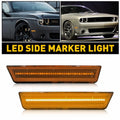 2X Front LED Side Markers Signal Lights 68043394AA for Dodge Challenger (2008–2014)