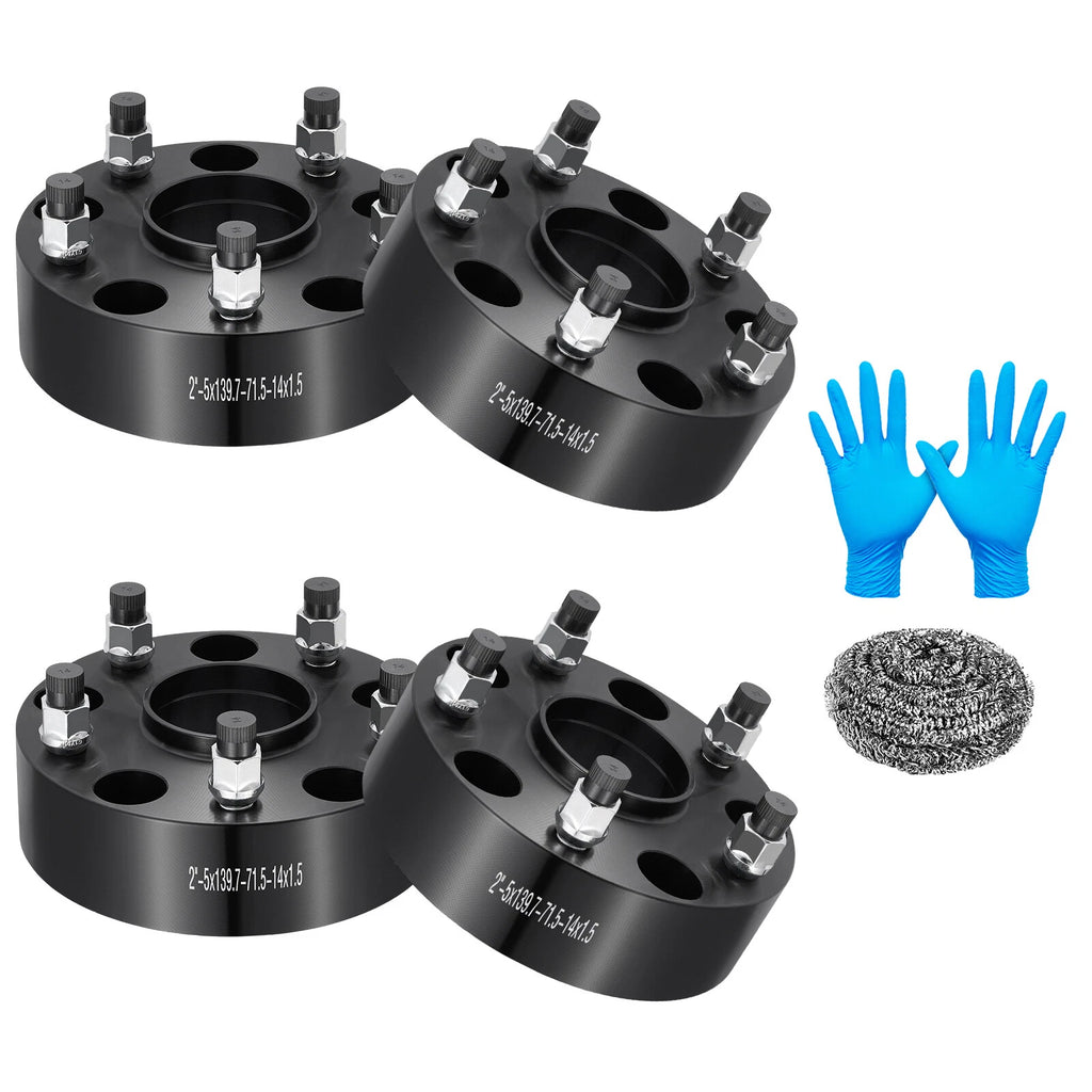 Set of 4 Wheel Spacers for 5x5.5" Bolt Pattern (Hubcentric)