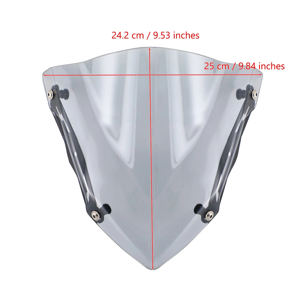 Windscreen Protector for Yamaha MT-03 (2020–2021), MT-25 (2020–2025) Gray