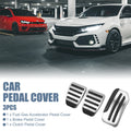 3pcs Accelerator & Brake Pedal Cover Set for Nissan Juke Leaf (2011–2018)