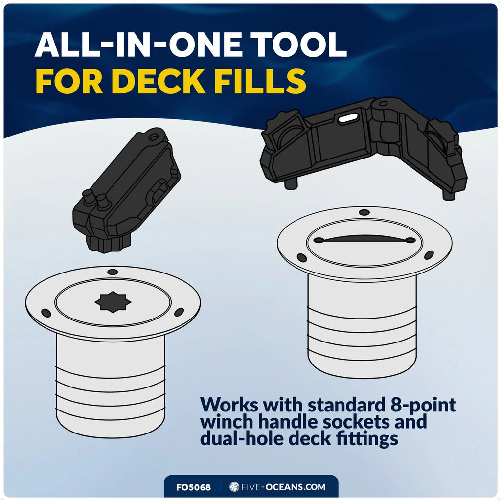 Adjustable Deck Plate and Fill Key for Universal Applications (FO5068)
