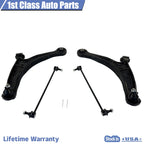 Set of 4 Front Lower Control Arm Ball Joints for Honda Ridgeline (2006–2014)