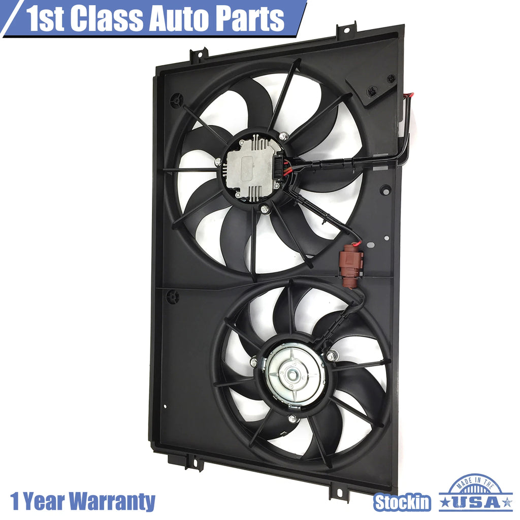 Radiator Cooling Fan Assembly for Volkswagen Beetle Golf Jetta (2000–2010)