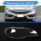 1 Pc Car Front Right Headlight Lens Cover for BMW X5/E70 (2008-2013) PC Clear