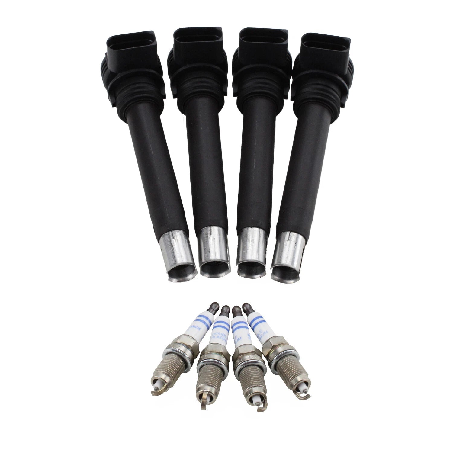 Set of 4 Ignition Coils for Audi A3 CC L4 (OE Fine Wire Double Platinum)