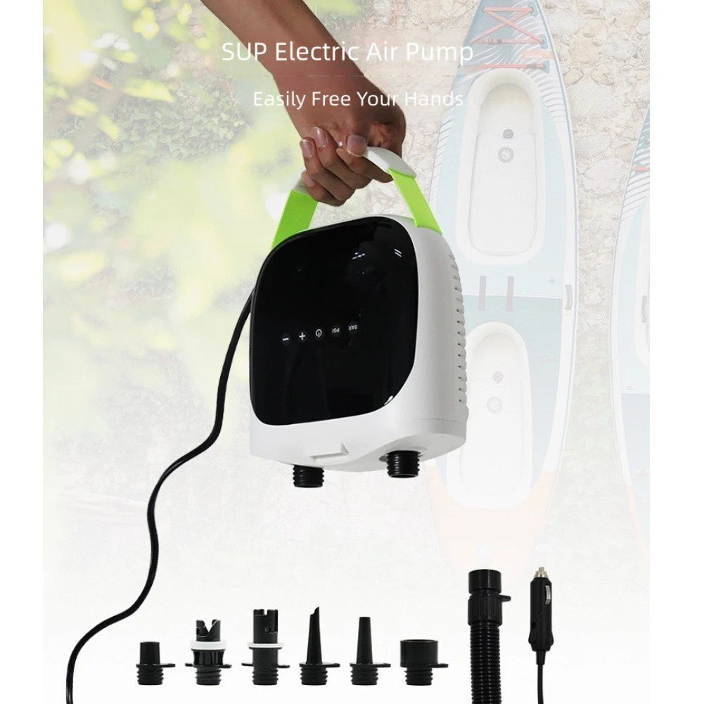 Dual Motor Electric Air Pump for Kayak Paddle Board Tent 12V Car
