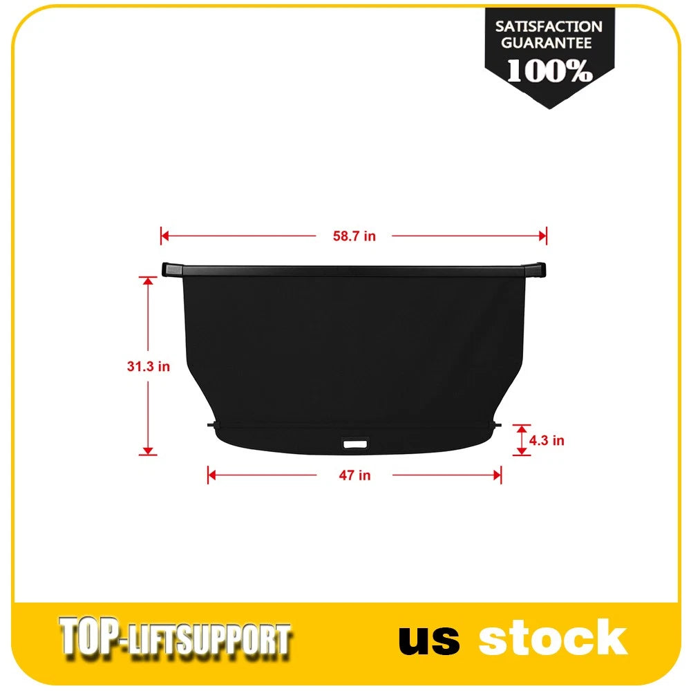 Retractable Rear Cargo Security Trunk Cover for Toyota 4Runner (2025–2026)