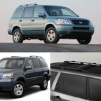 Set of 2 Aluminum Roof Rack Cross Bars for Honda Pilot (2003–2008)