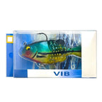 Silicone Soft Bait Drill Fish Shape 6.5cm for Freshwater Sea Bass