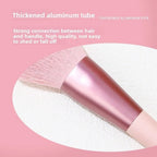 12-Piece Brush Set for Face Eyes Lips (Mineral Blush Foundation)