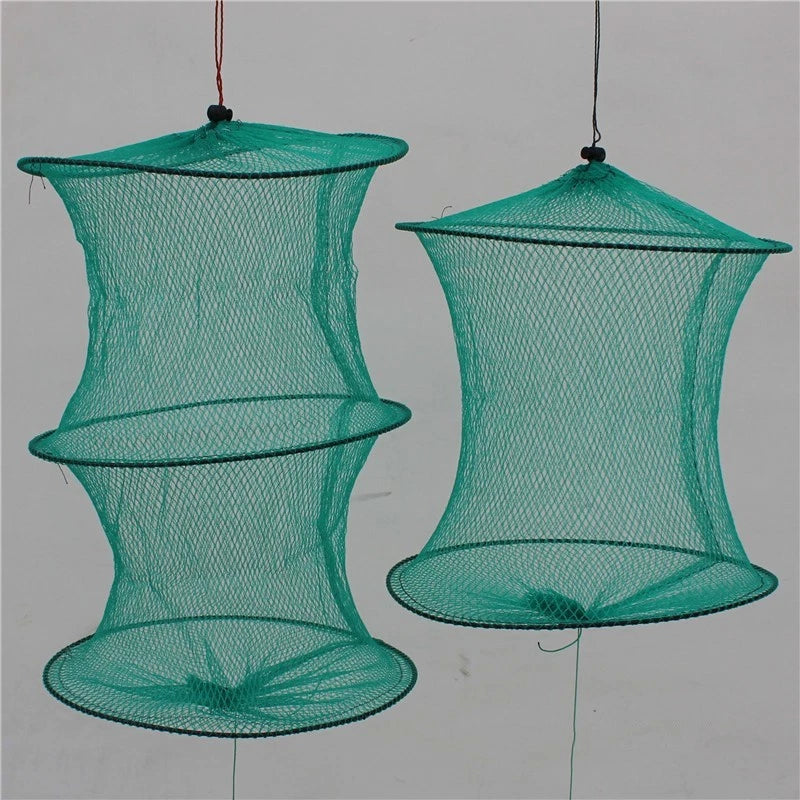 Foldable Knotless Fishing Net for Small Fish Protection (Fishing Gear)