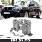 Hood Catch Lock Latch for BMW X3 F25 (2009–2017), X4 F26 (2013–2018) 51237224883