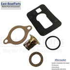 Thermostat Kit 160°F for OMC Sterndrive Cobra 5.0L 5.7L 7.5L (13430 18-3653)