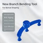 Set of 6 Blue Adjustable Clips for Plant Bending and Branch Spreader