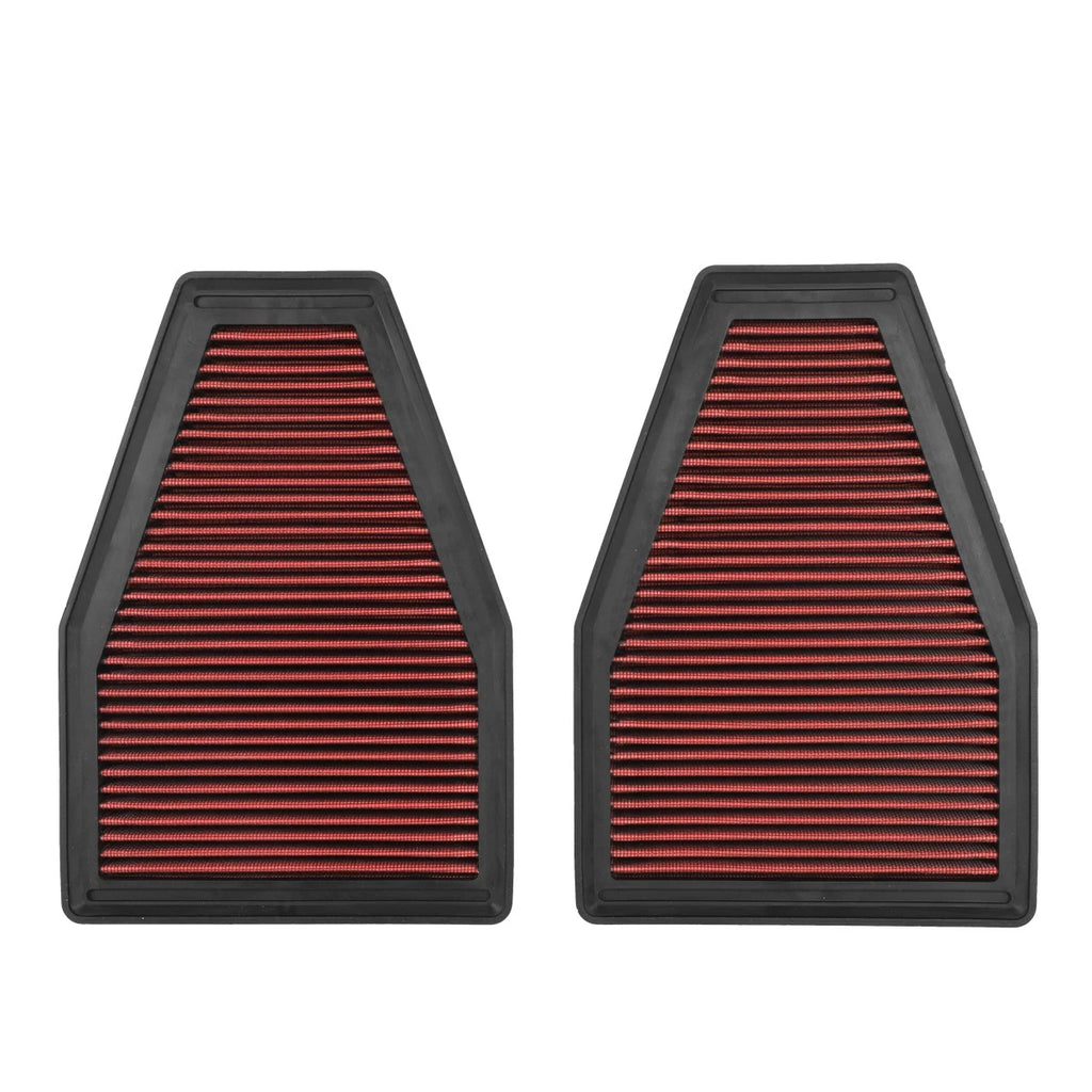 2X Reusable High Flow Drop In Air Filter for Porsche 911 (2012–2019)