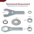 41mm Rear Axle Nut Wrench & Washer Seal for Honda FourTrax (1985–2004)