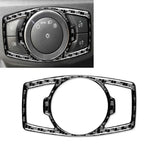 Headlight Switch Control Panel Trim for Ford Mondeo (2013–2019) Carbon Fiber Black