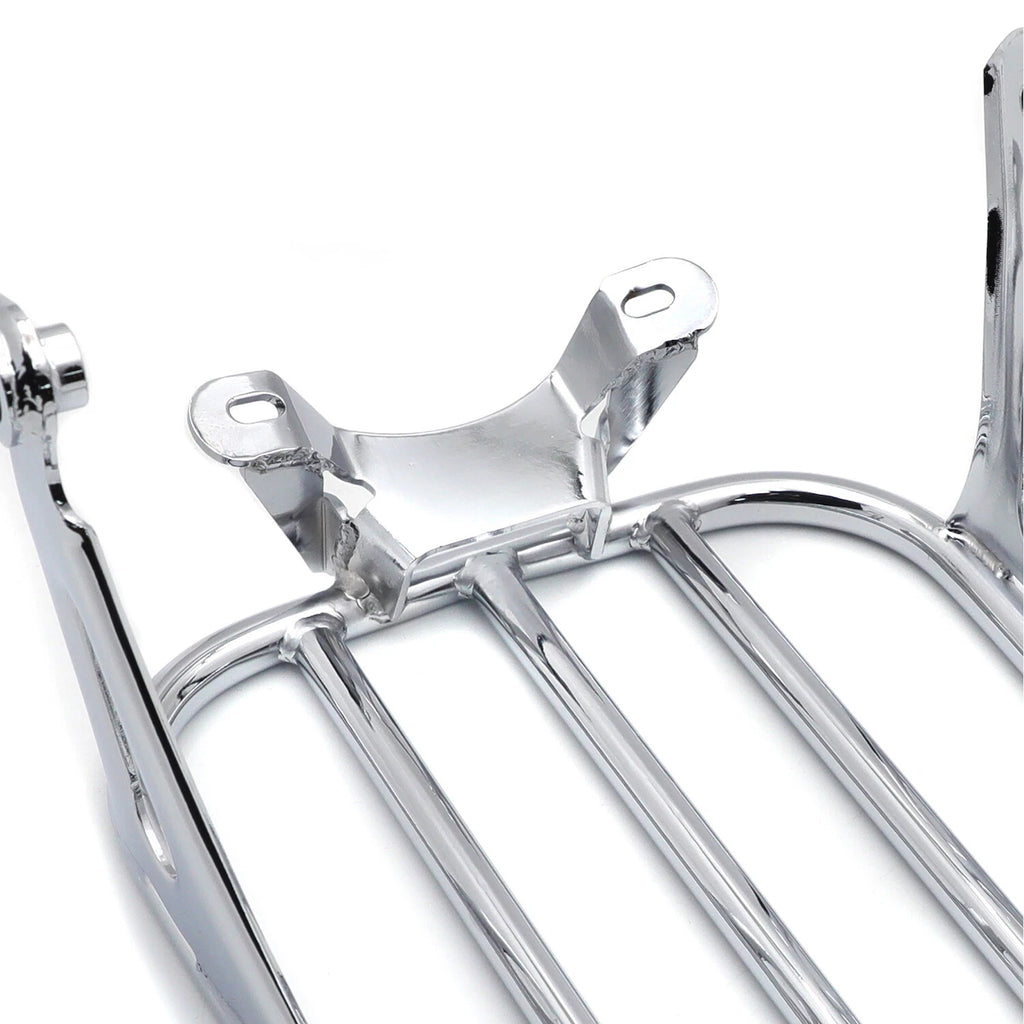 Chrome Luggage Rack for Harley Davidson Softail FLDE FLHC FLHCS (2018–2023)