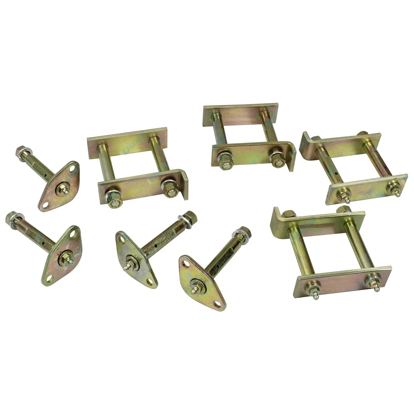 Greasable Shackle + Pin Kit for Landcruiser SWB 40 Series FJ40 BJ40 60~79 4wd