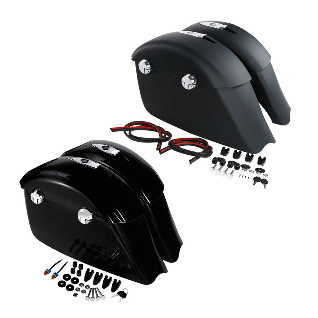 Hard Saddlebags Audio Lid Electronic Latch for Indian Roadmaster, Springfield (2014–2023)
