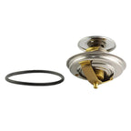 Engine Coolant Thermostat with Gasket for Mercedes Benz 190 300E 450SEL (1983–1993)