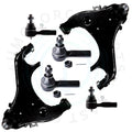 Set of 6 Front Lower Control Arm Tie Rod Ends for Nissan Frontier Xterra