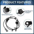 ABS Wheel Speed Sensor No. 4779643AD for Chrysler 300 (2011–2022) Rear Left