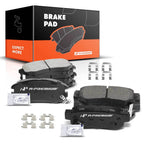 Set of 8 Ceramic Brake Pads for Hyundai Elantra Sonata Kia Optima