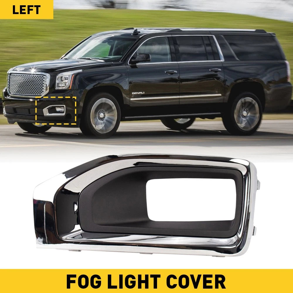 Fog Light Cover Trim for GMC Yukon (2015–2020) Left Driver Side