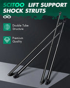 Set of 2 Liftgate Rear Window Lift Supports Gas Struts for Chevrolet Suburban (2000–2004)