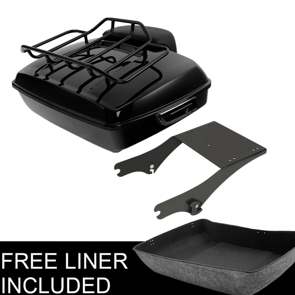Trunk Pad Mount Rack for Harley Street Road Glide (1997–2008)