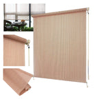 Roller Blind Window Sun Shade for Patio (96" W x 72" L)