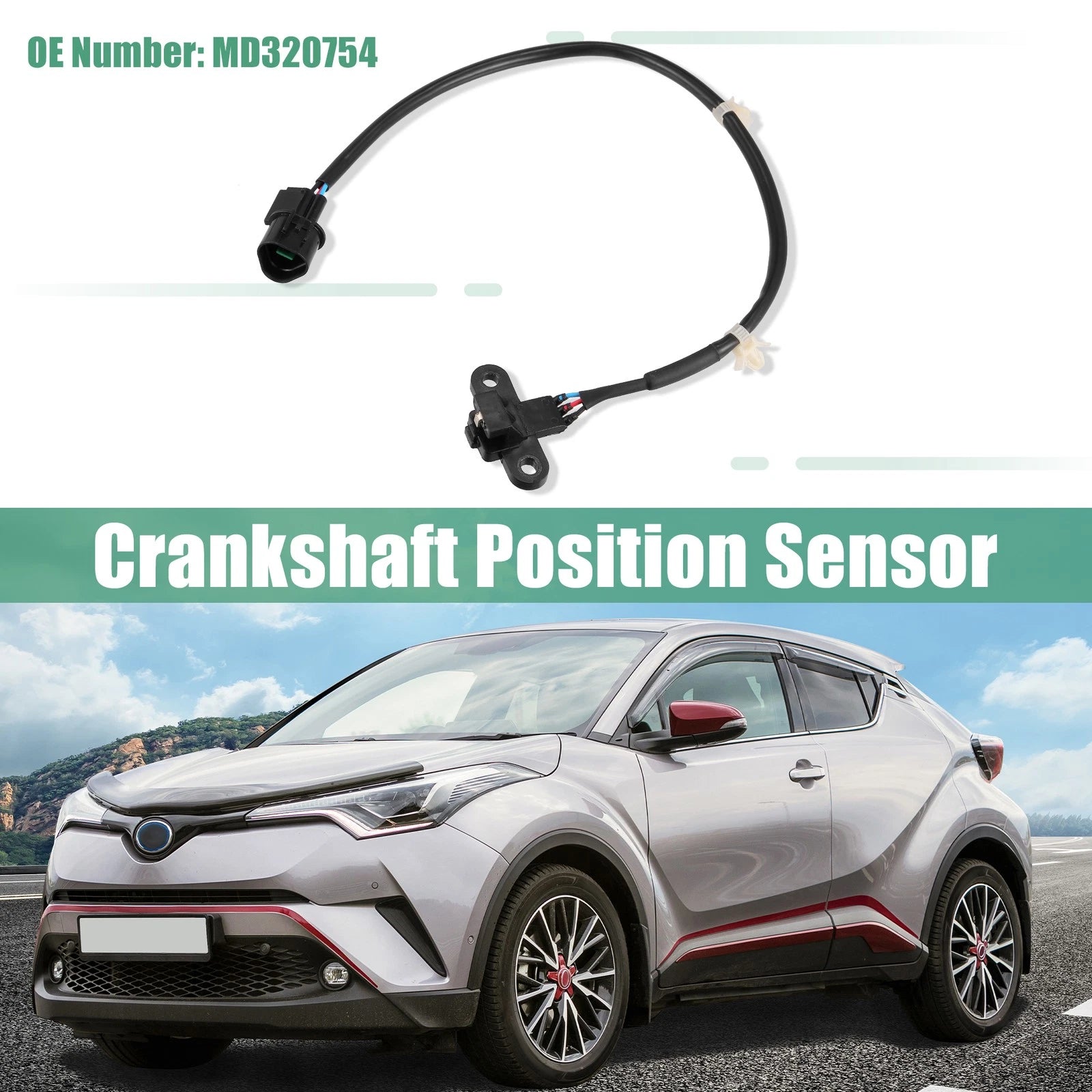 Crankshaft Position Sensor MD320754 for Mitsubishi Galant (2001–2004)