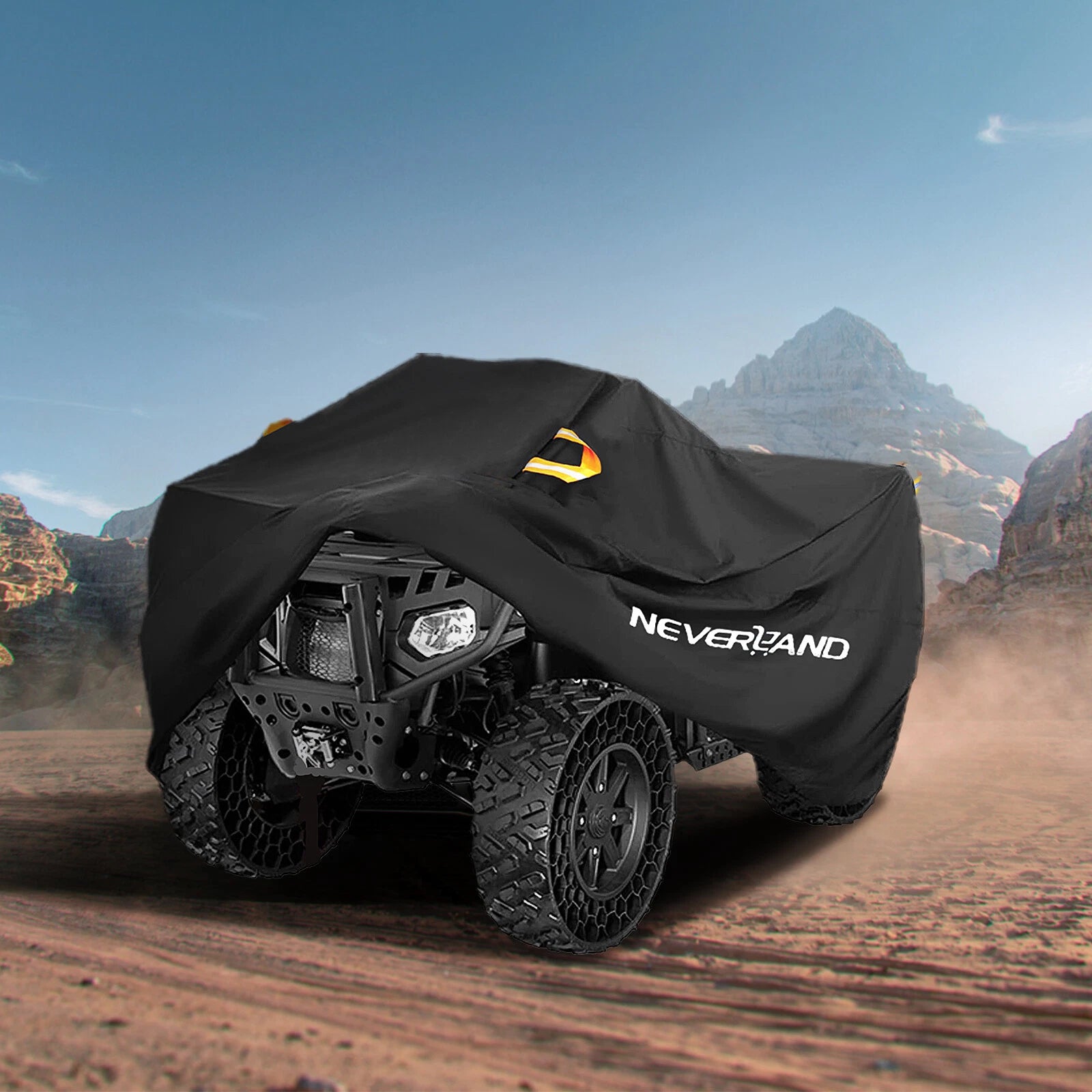 ATV Cover Waterproof Dust Rain Protector for Polaris Honda Yamaha Can-Am Suzuki (All Years)