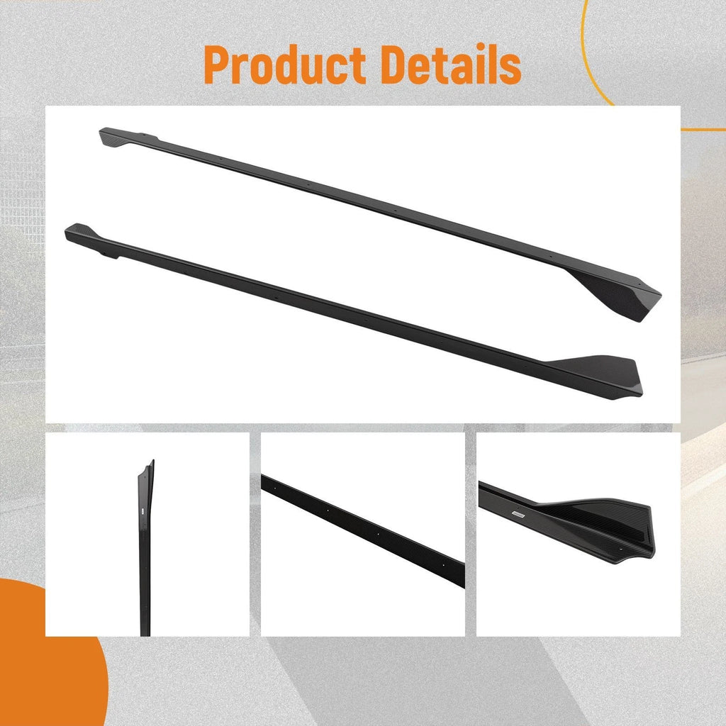 Racing Extensions Kit for Toyota GR Supra (2020-2024) Carbon Side Skirts