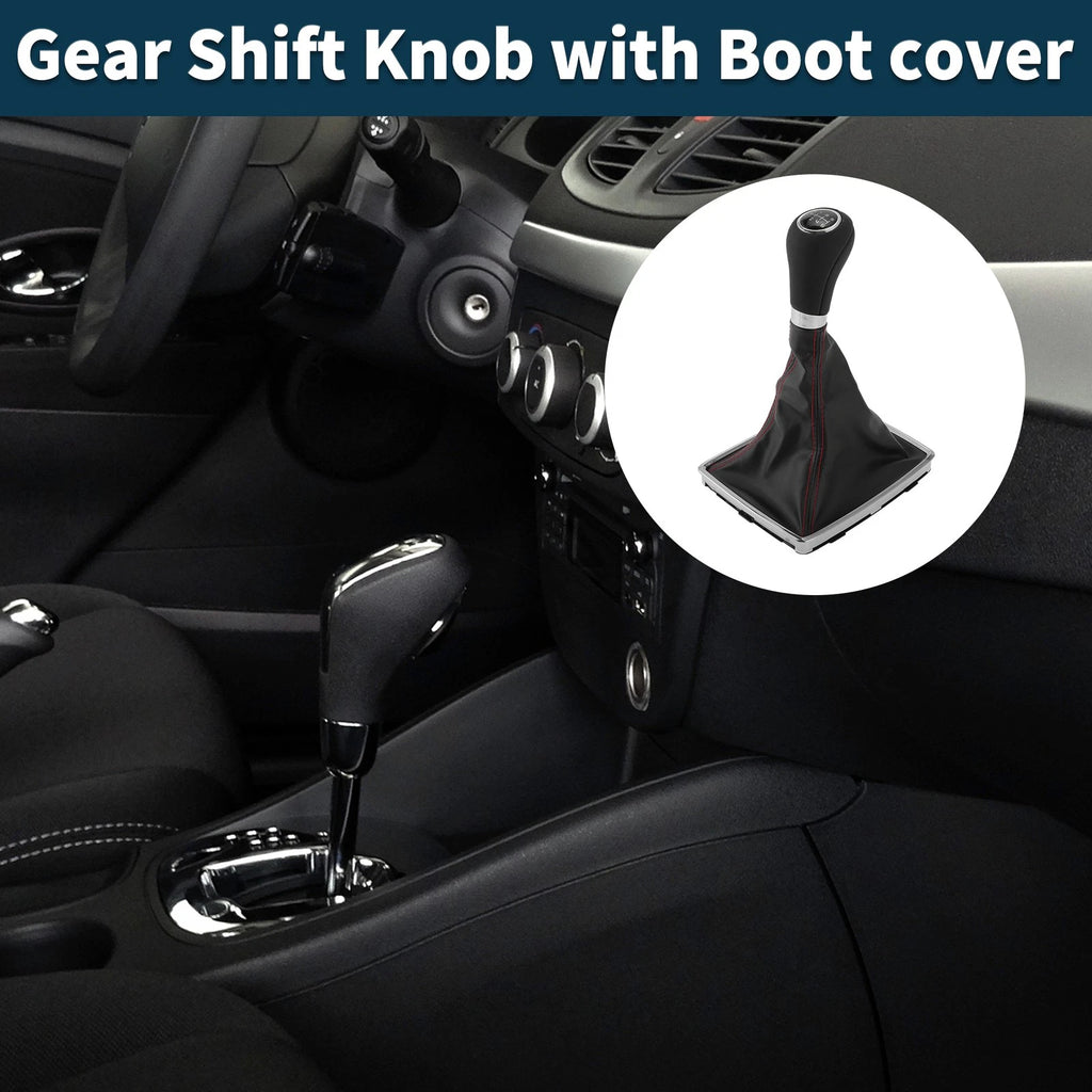 6 Speed Manual Gear Shifter Knob with Cover for Mercedes-Benz C-Class (2015–2021)