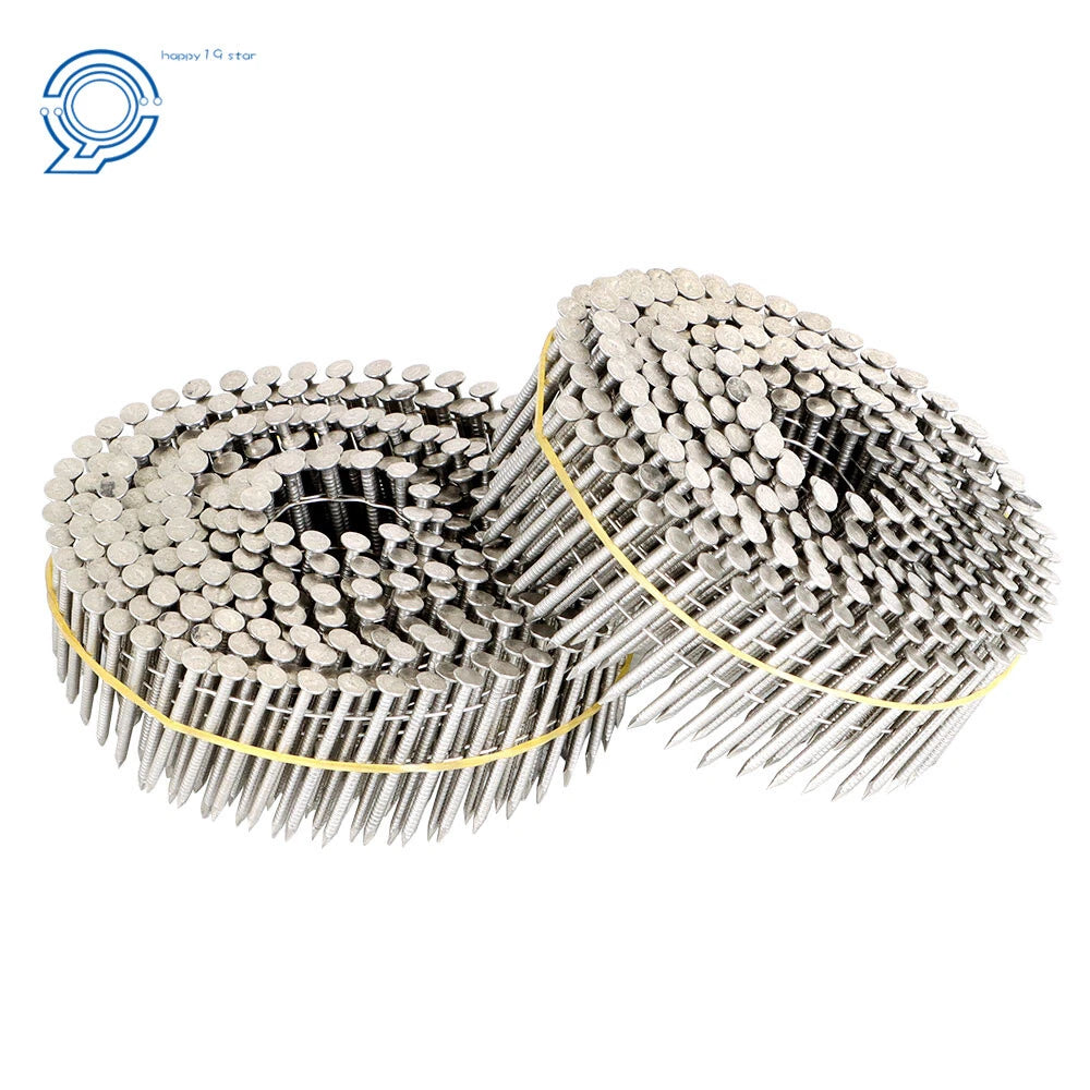 Set of 3600 Stainless Steel Siding Nails for Various Applications