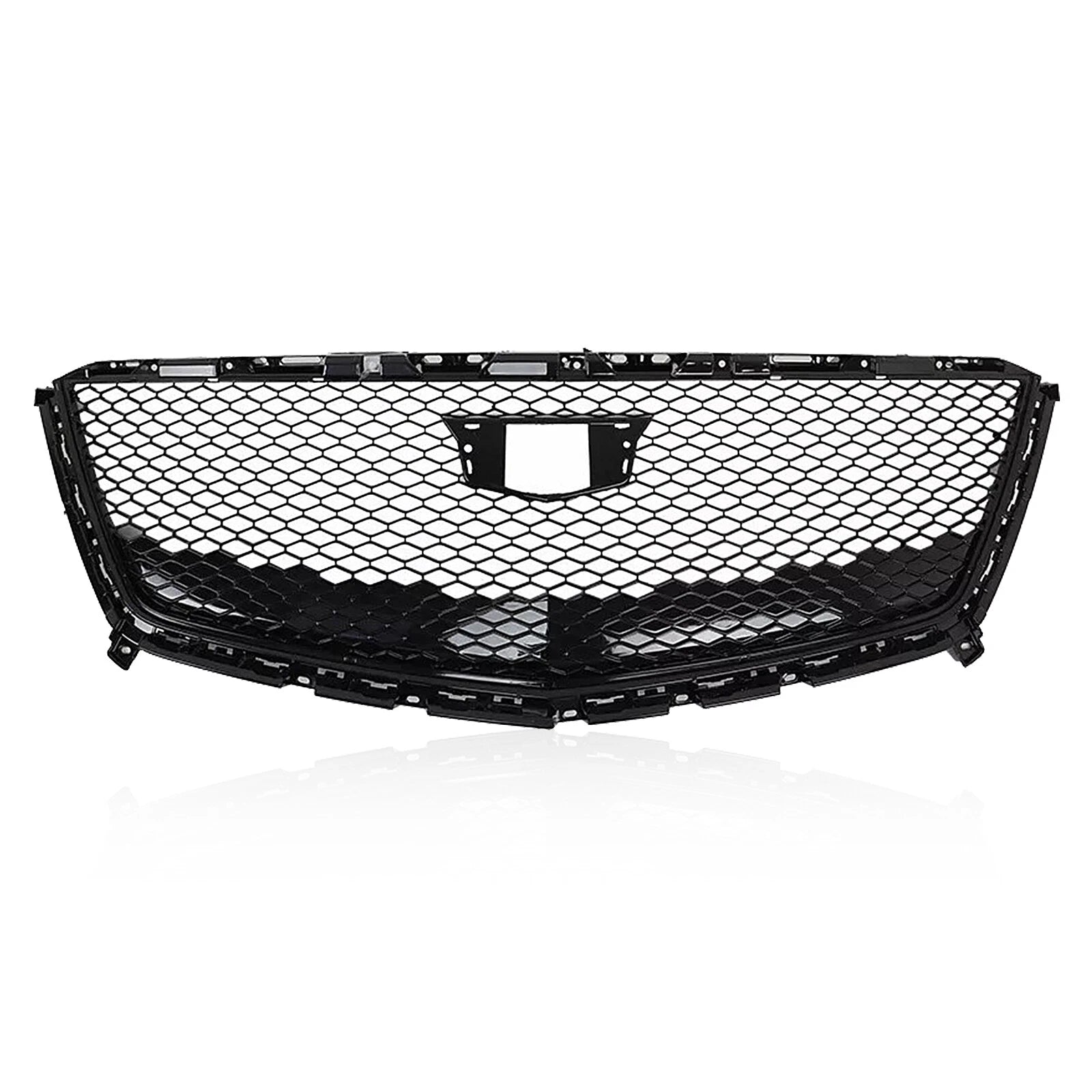 Front Bumper Grille for Cadillac XT5 (2017–2020) Gloss Black