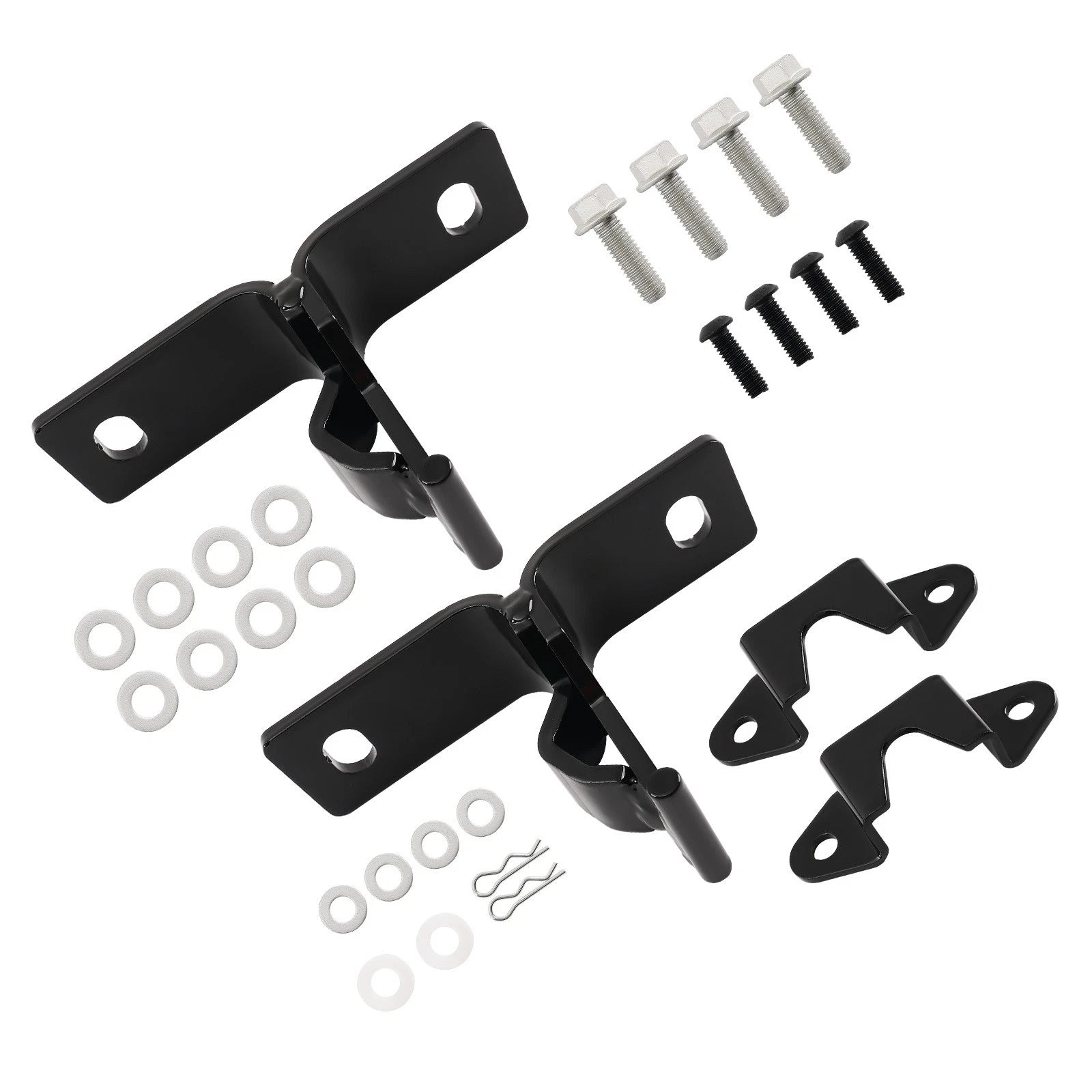 Seat Mounting Brackets & Bolt Set for Jeep Wrangler YJ CJ (1976–1995)