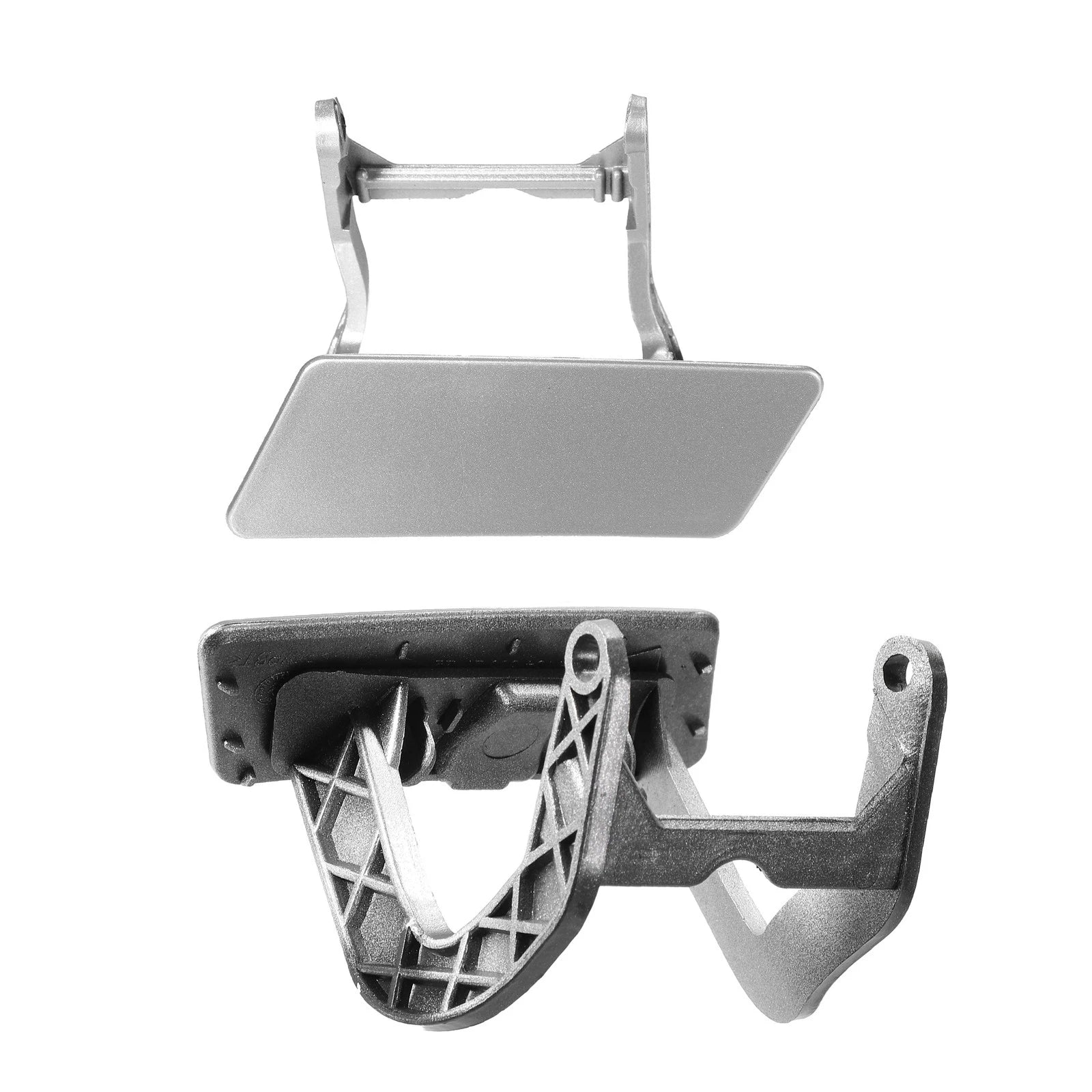 Bumper Headlight Washer Cover for Mercedes (Silver Tone)