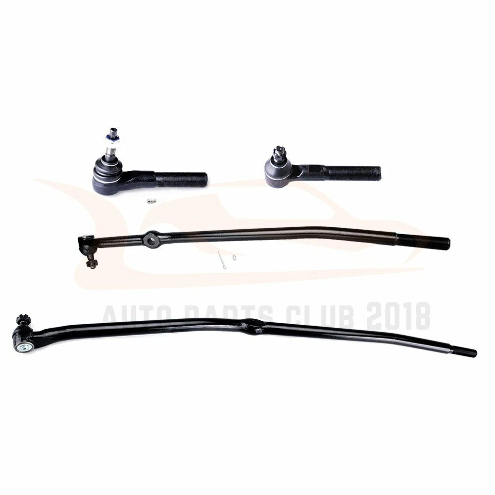 Set of 4 Front Tie Rod Links Kit for Dodge Ram 2500 3500 (2003–2008)