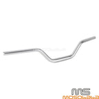 1-1/4" Silver Club Style Handlebar Kit for Harley Softail, Street Bob, Sportster
