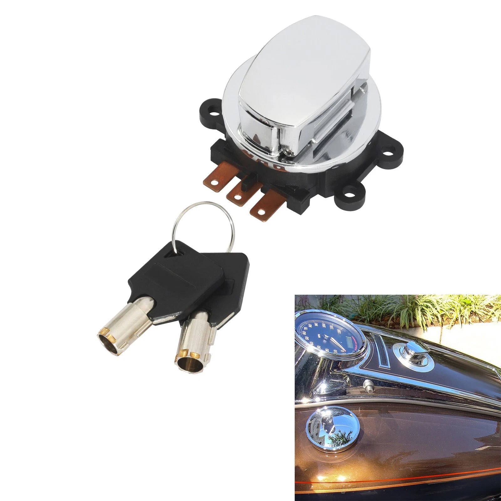 Ignition Switch Keys for Harley Dyna, Road King, Softail, Heritage (1996-1999) 71313-96A 71501-93